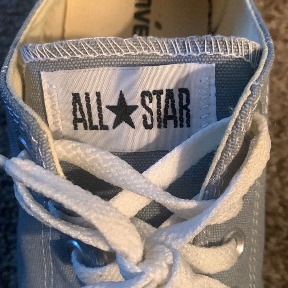 Converse All Star Low Top Gray Shoes Men’s 11, Women’s 13
